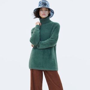 Zara Faux Fur Sweater